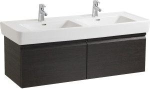 H4830810959991 Шкафчик под раковину с сифоном, экономящим пространство, для раковины 814967, 2 выдвижных ящика LAUFEN PRO