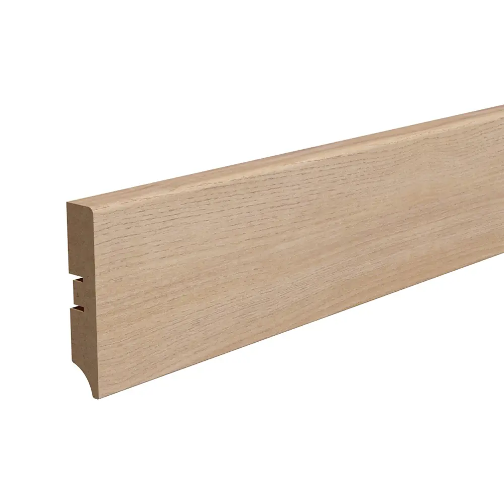 Плинтус напольный КП-202-80 МДФ 16 мм 2.05 м цвет дуб лайн глостер КРОНОПРОФИЛЬ STLM-2147066