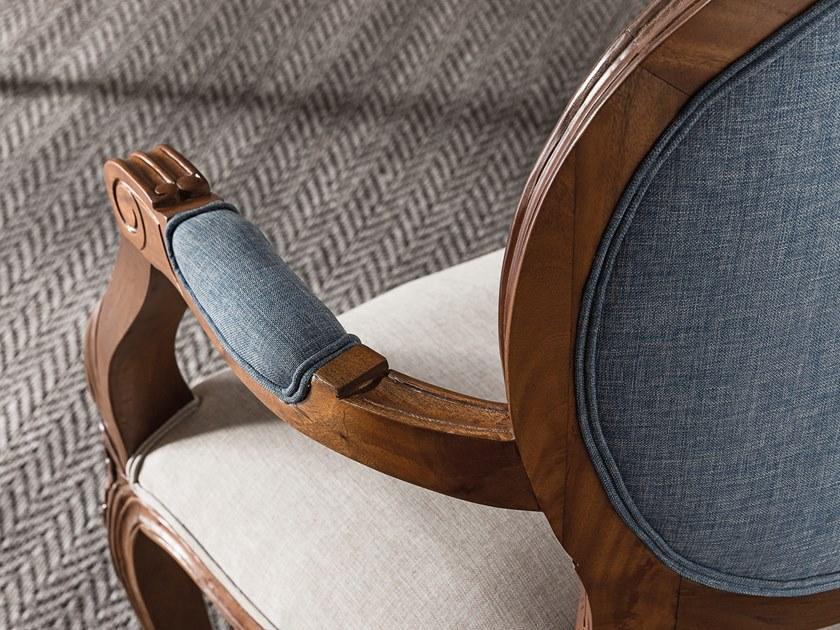 Il Giardino di Legno Стул с подлокотниками Mozaic - noce Moza0242 - Вид №3