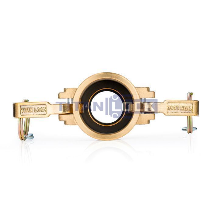 Камлок латунный тип B розетка, наруж. резьба BSP 2 1/2", TL250BBR TITAN LOCK  - Вид №6