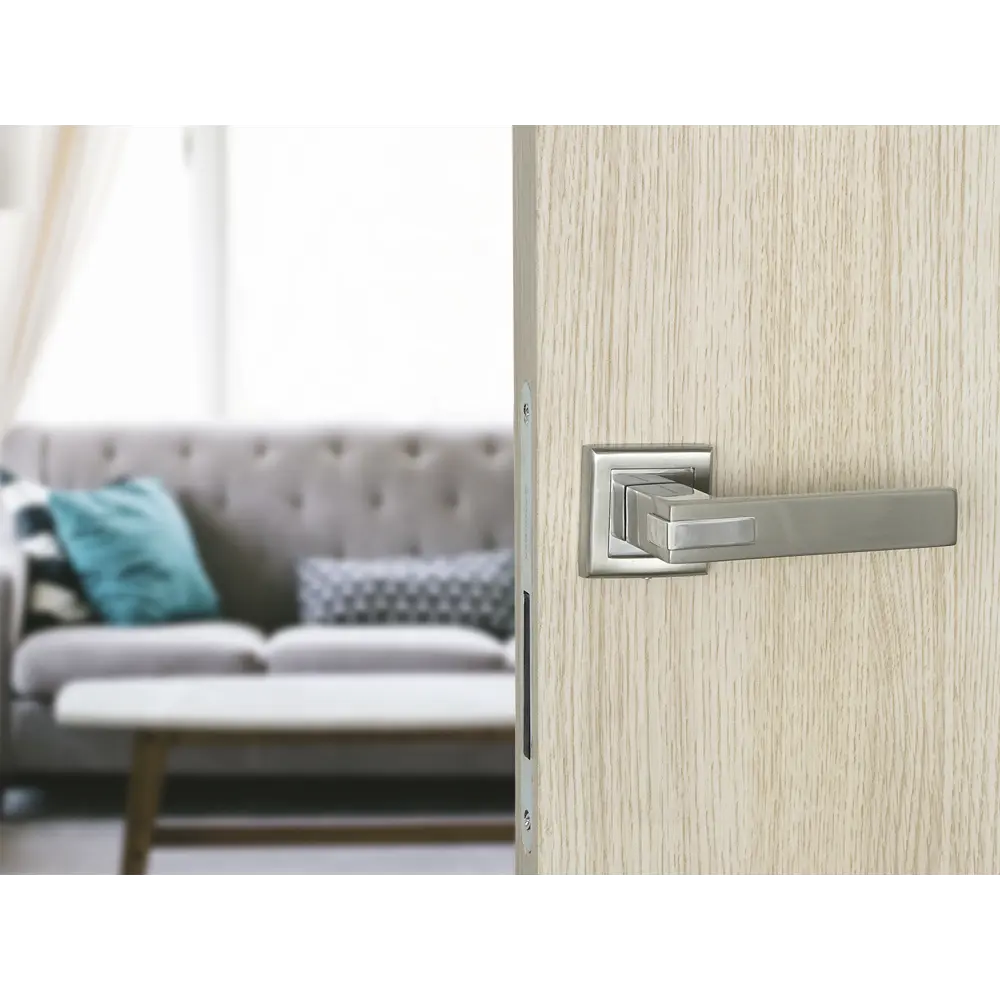 Дверные ручки Palladium Velasca SN без запирания, цвет никель STLM-2011856 - Вид №4