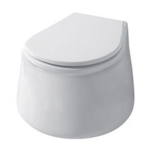 CT00500002 Подвесной унитаз настенный Черный Disegno Ceramica CATINO Италия