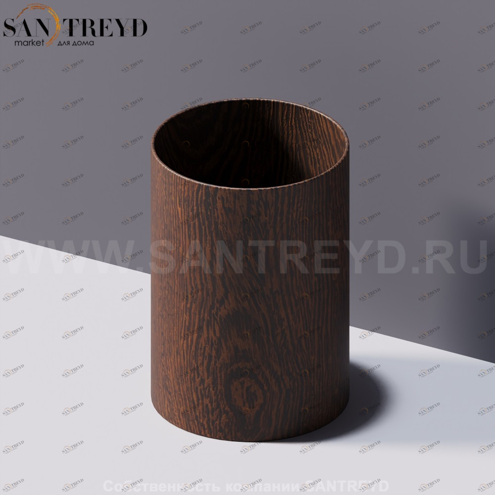 Agape GEMMA Контейнер 9 см под коричневый дуб ACOM254RU