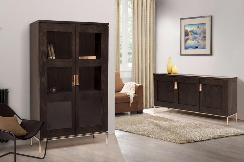 Woodman Комод из фанерованной древесины с распашными дверцами Pimlico 235215001052  - Вид №6