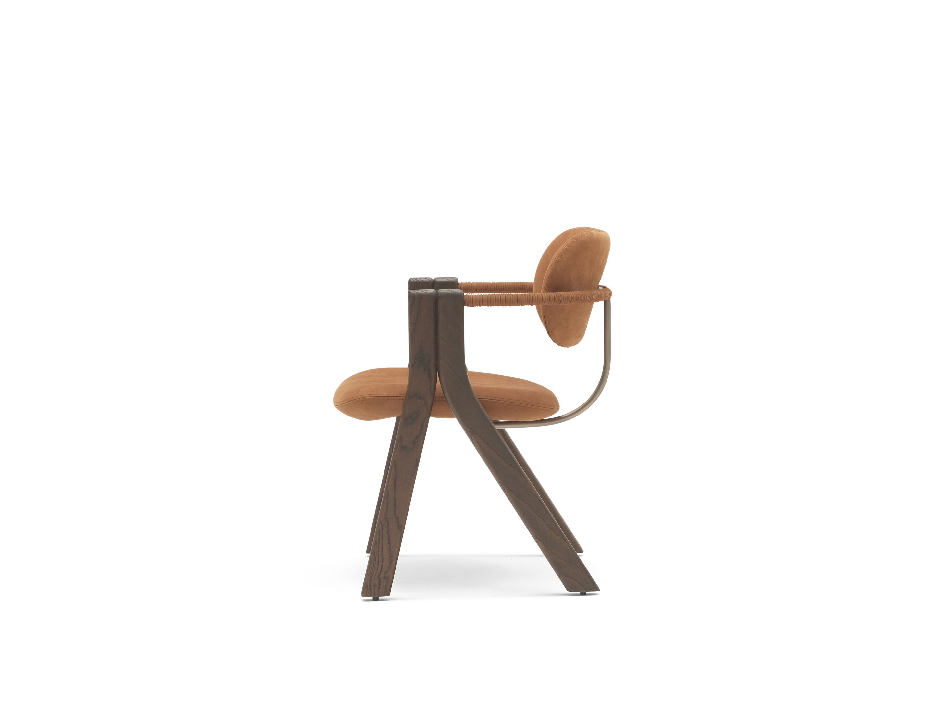 Тканевый стул с подлокотниками Enne AFYA ARCH-00118427 - Вид №5