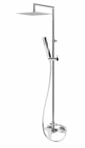 Душевая колонна со смесителем, верхний душ из нержавеющей стали CEZARES PORTA-CD-01