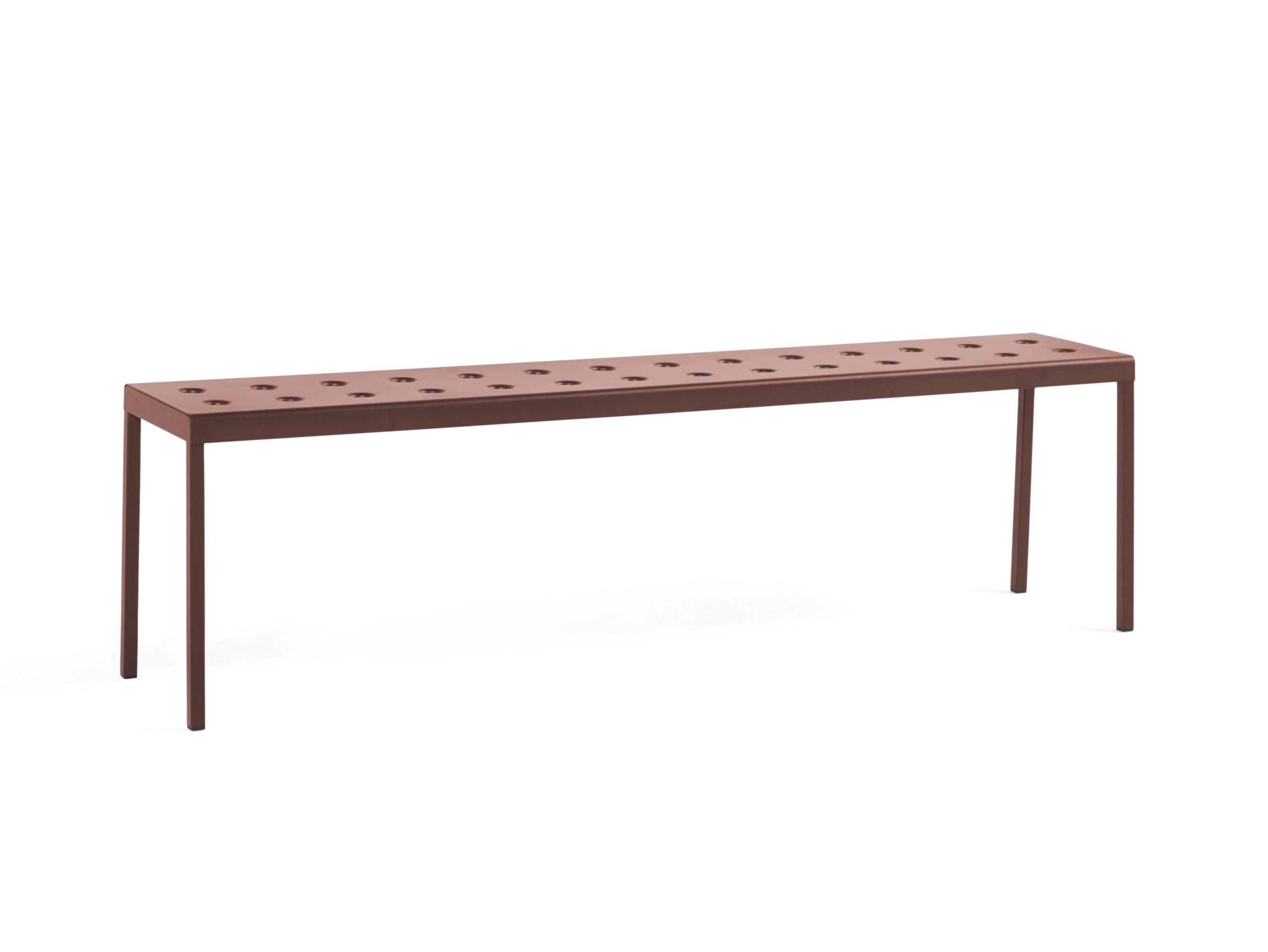 Стальная садовая скамейка с порошковым покрытием Hay балкон ARCH-00016757