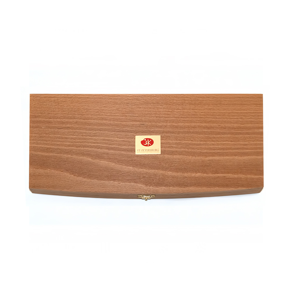 1944087 Краска акварель набор № 2 48 цв. кювет, кисть, бук Белые ночи 