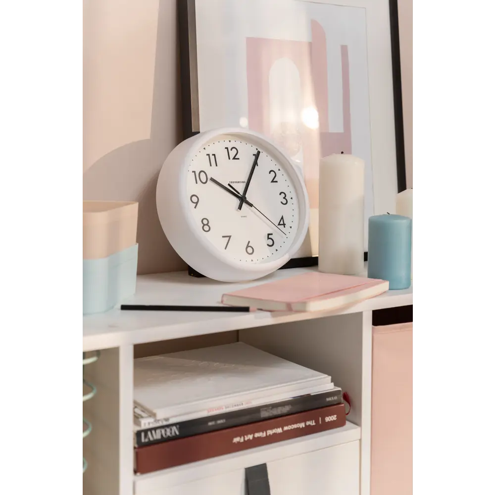 TROYKATIME Настенные часы круглые белые с бесшумным ходом 83872064 NEO-CLASSIC STLM-0045369 - Вид №4