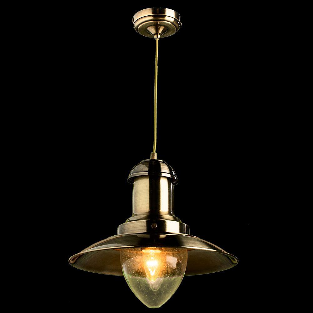 Подвесной светильник Arte Lamp Fisherman A5530SP-1AB ARTE LAMP FISHERMAN BRONZE 070843 Бронза  - Вид №2