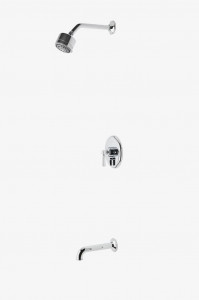 RDSP20 Душевой комплект Roadster с балансировкой давления, душевой лейкой 3 1/4 дюйма и изливом ванны Waterworks