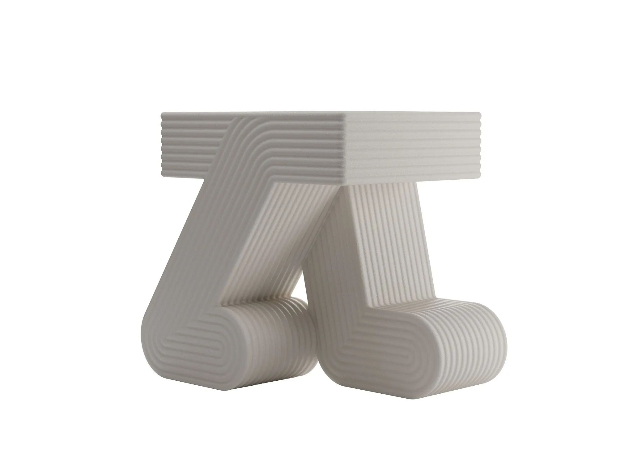 Квадратный стол из полиэтилена In Stock Qeeboo ARCH-00034007 - Вид №2