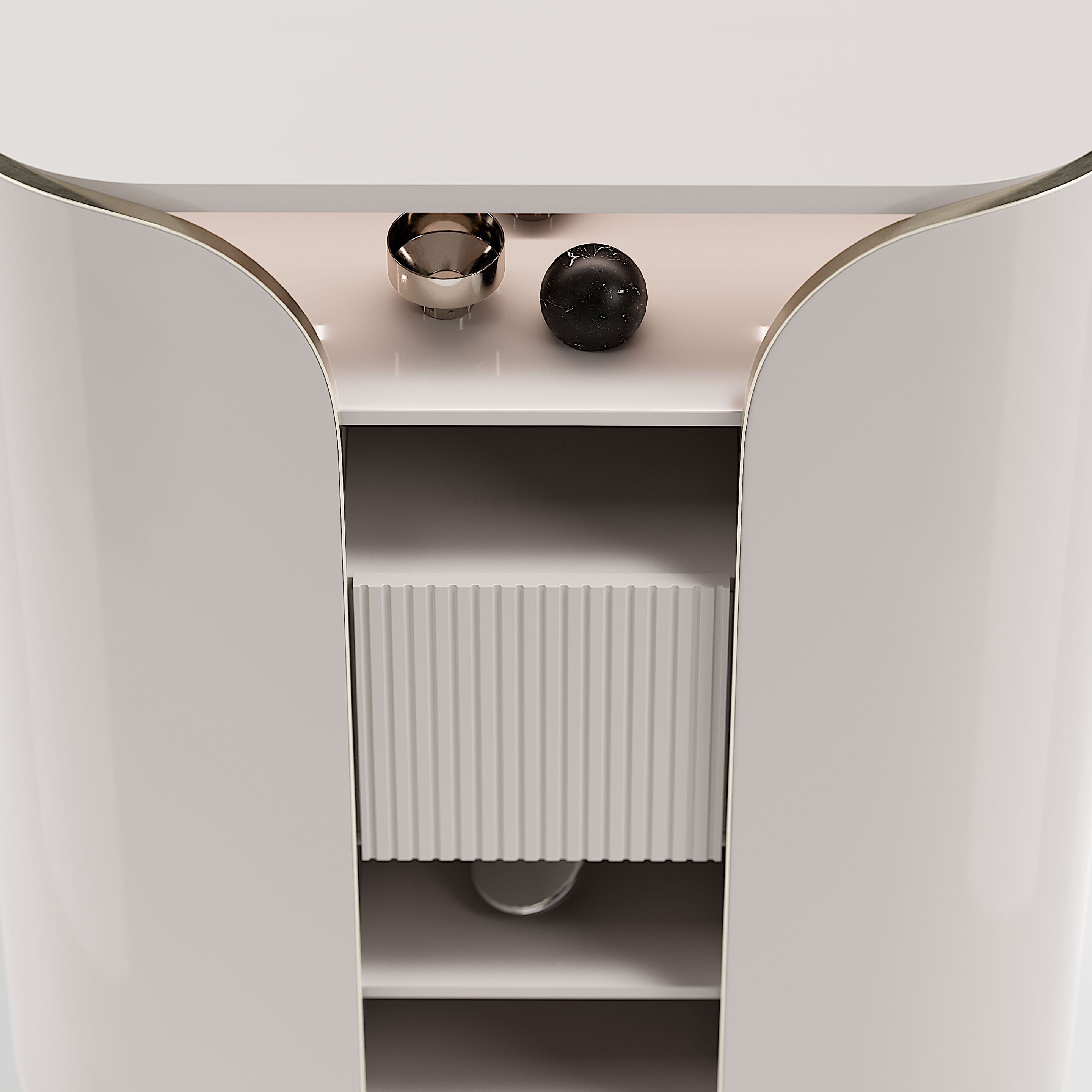 Кожаный шкаф с распашными дверцами Capital Collection ARCH-00126271 - Вид №4