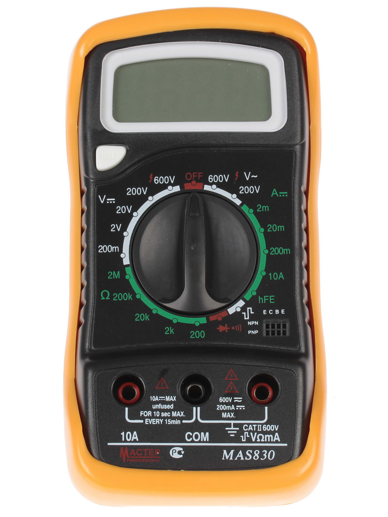Мультиметр Master Professional MAS830 1063058 STDN-0027554