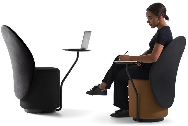 Opinion Ciatti Мягкое кресло с поворотным столиком sun-id-1432677 - Вид №4