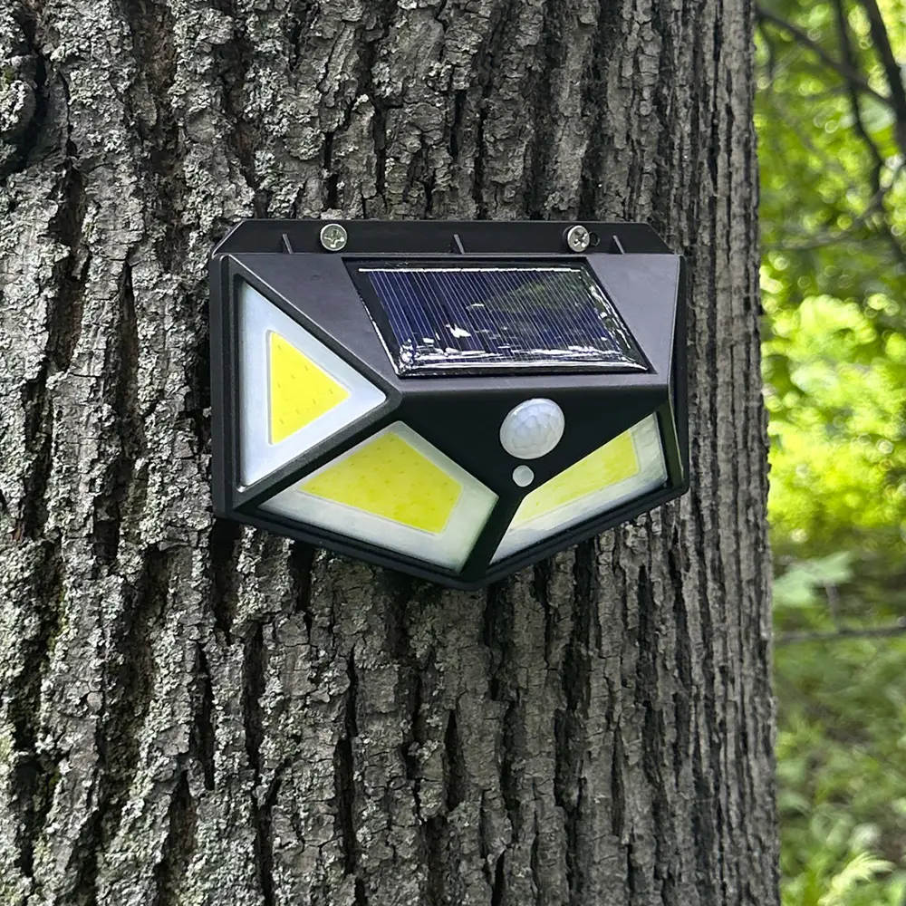 Светильник светодиодный уличный Duwi Solar LED на солнечных батареях 10Вт 6500К 600Лм IP65 датчик движения черный STLM-2184181 - Вид №2