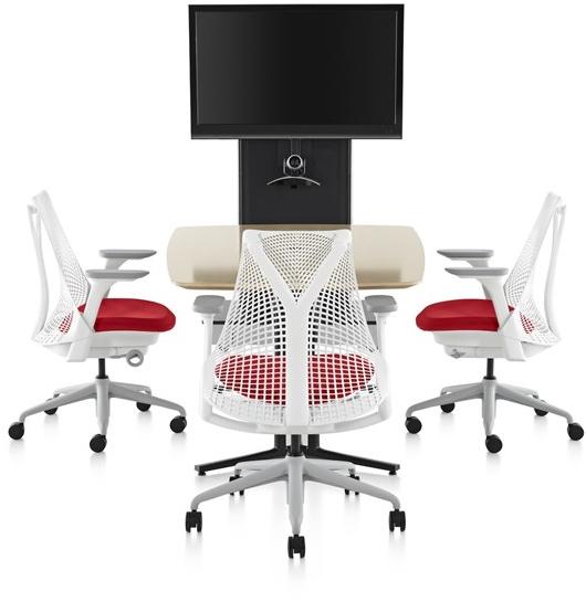 Herman Miller Стул офисный вращающийся с 5 спицами и подлокотниками Sayl sun-id-1379752 - Вид №26