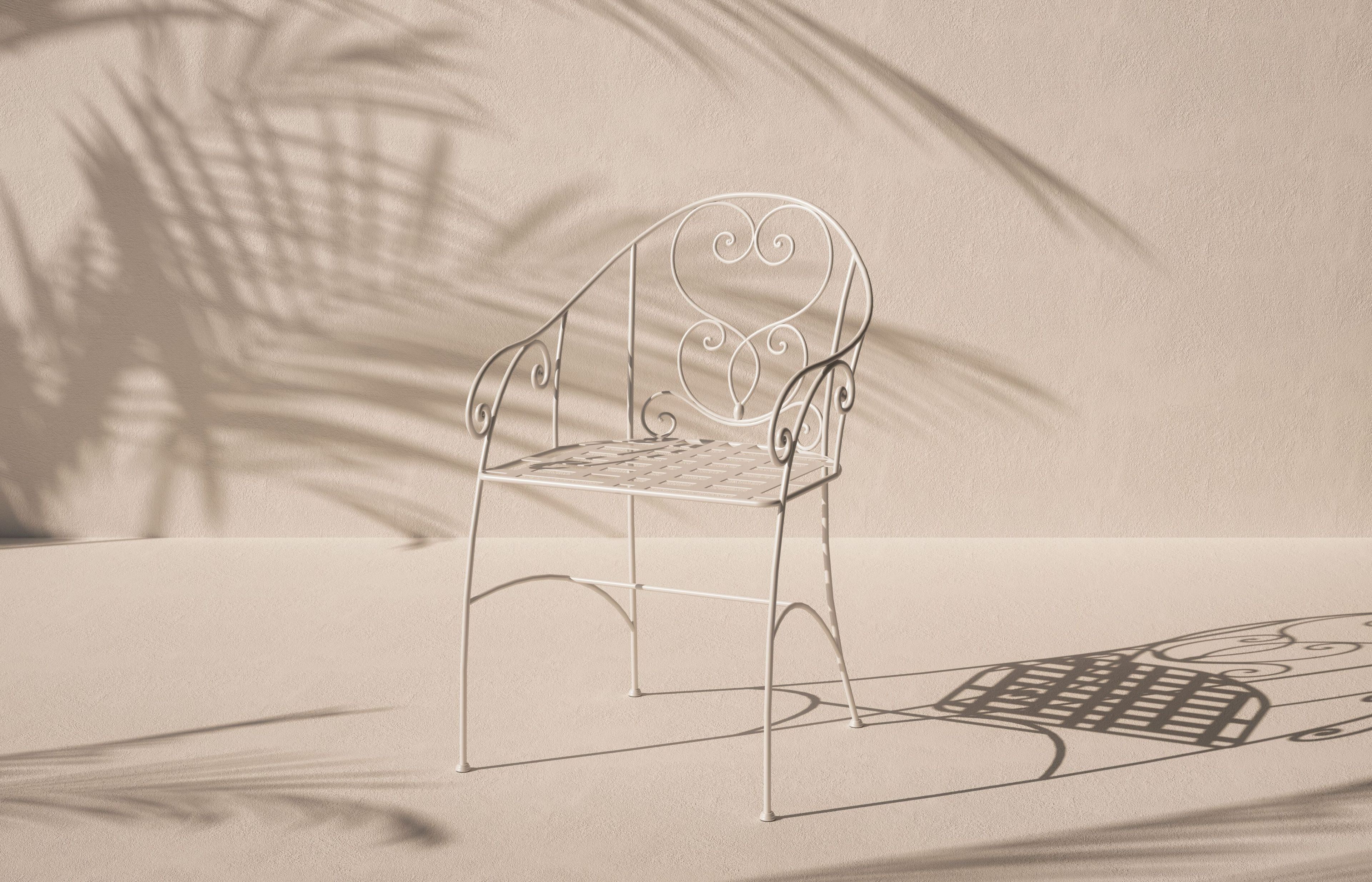 Садовый стул из оцинкованной стали Galbiati Outdoor Alpemare Collection ARCH-00054699 - Вид №4