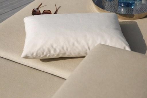 April Furniture Квадратный тканевый садовый пуф Jam sun-id-1449527 - Вид №1