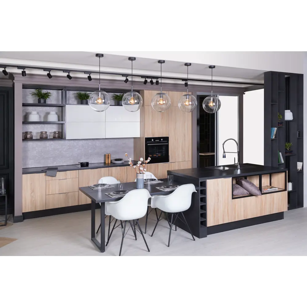 Дверь для шкафа Delinia ID «Сантьяго» 60x138 см, ЛДСП, цвет коричневый STLM-2132831 - Вид №7