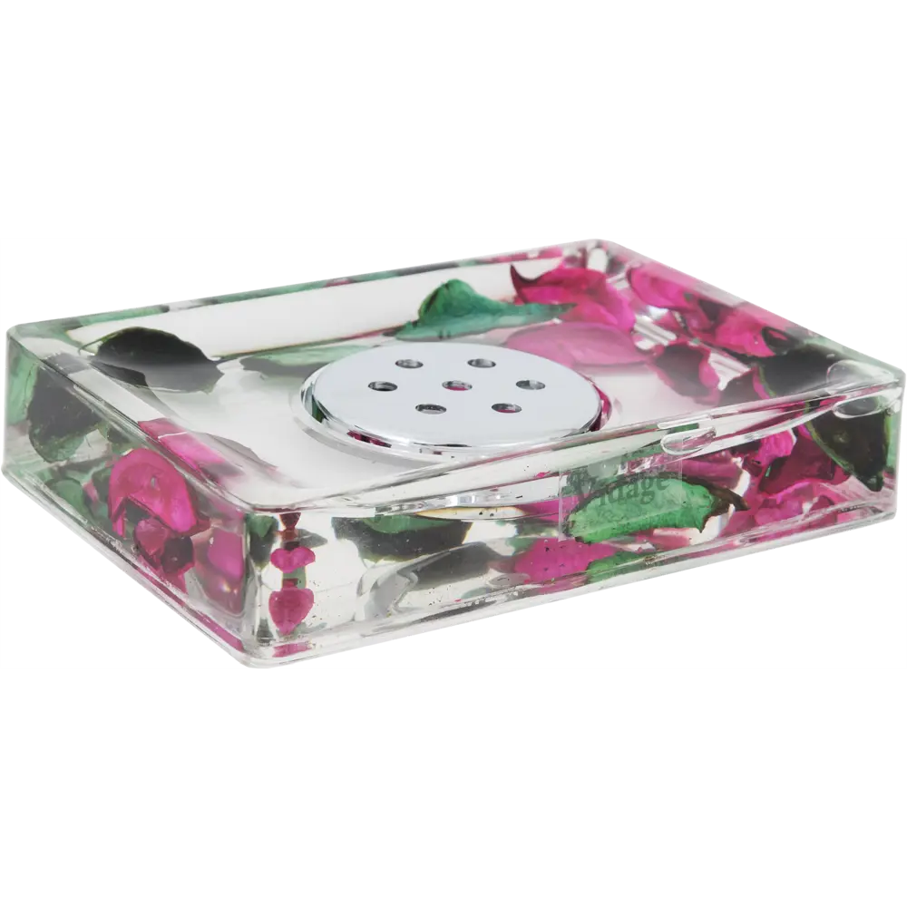 Мыльница Vidage Опавшие лепестки пластик цвет прозрачный STLM-2106638