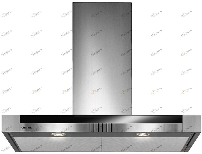 Grundig Настенная стальная вытяжка со встроенной подсветкой sun-id-1410171