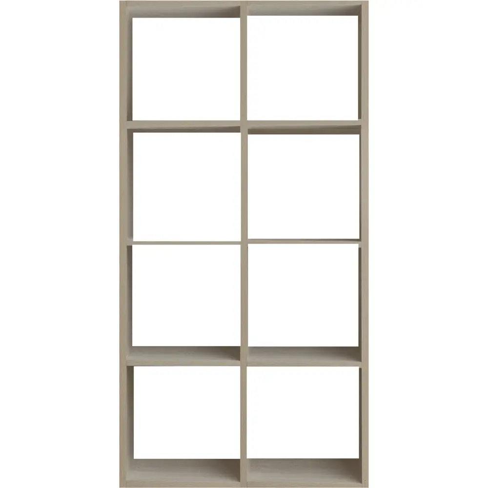 Стеллаж 8 секций 70x137x31 см, ЛДСП, цвет дуб сонома Santreyd STLM-2023576 - Вид №1