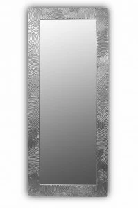 Зеркало прямоугольное серебро FASHION MARK L IN SHAPE FASHION 00-3860138 Серебро