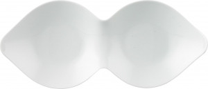 72428 Rosenthal Блюдо двухсекционное Rosenthal Фри Спирит Вайс 35см, фарфор Фарфор