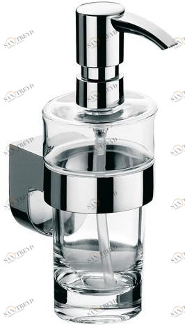 Emco Bad Дозатор мыла со стеклянной стенкой Mundo 3321 001 01