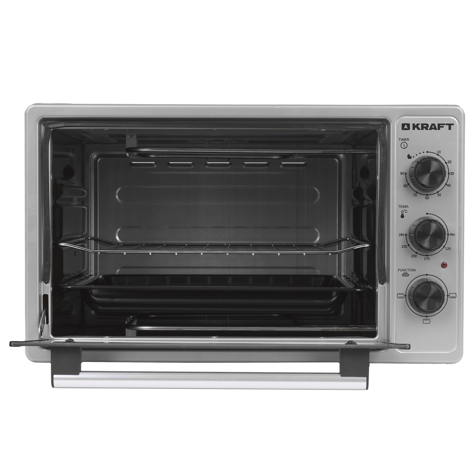 9265942 Мини-печь Kraft KN-MO 3900 FGR серый STDN-0088583 - Вид №5