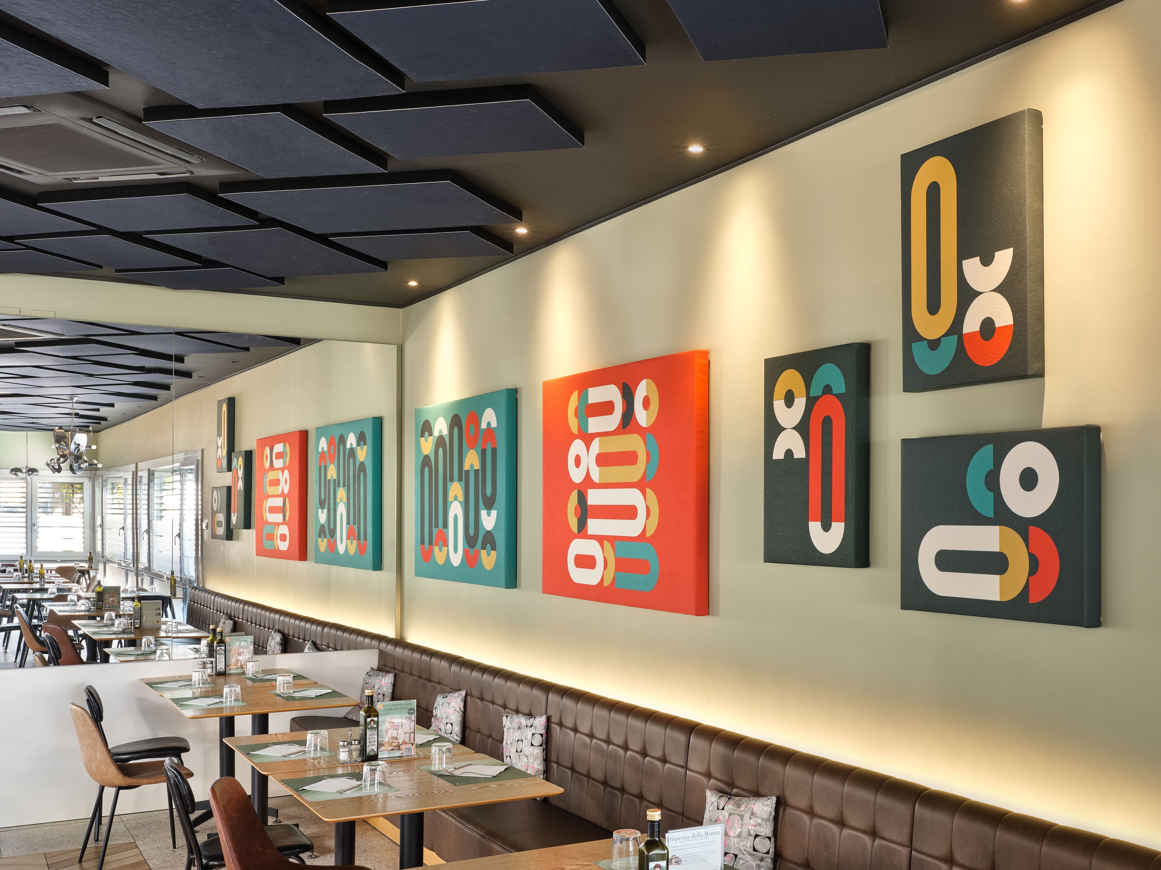 Рециркулированная акустическая панель из полиэфирного волокна Isolspace FRAME ARCH-00145207