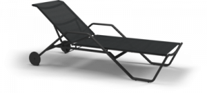 180 Stacking Lounger with Arms  Gloster Лежак 180