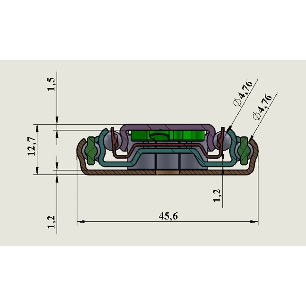 Комплект шариковых направляющих 350 мм, сталь, цвет серебро 85441272 STLM-2081702 Santreyd  - Вид №5