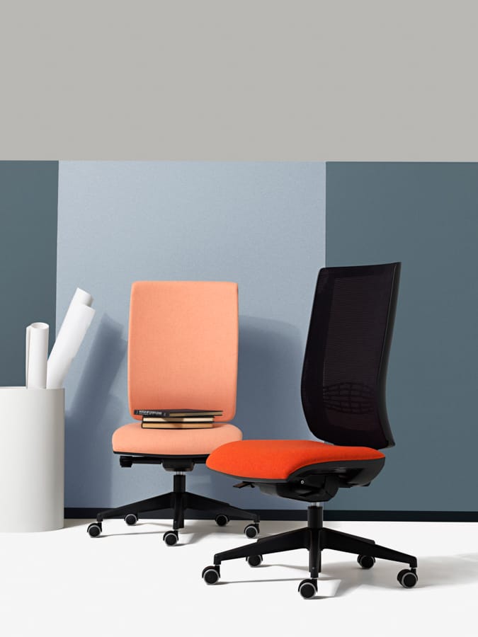 Офисное кресло из ткани с 5 спицами Diemme Goal ARCH-00133402 - Вид №3