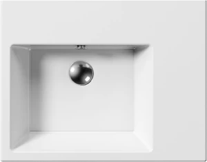 8938111 Подвесная раковина настенная овальная GSI ceramica Kube белая