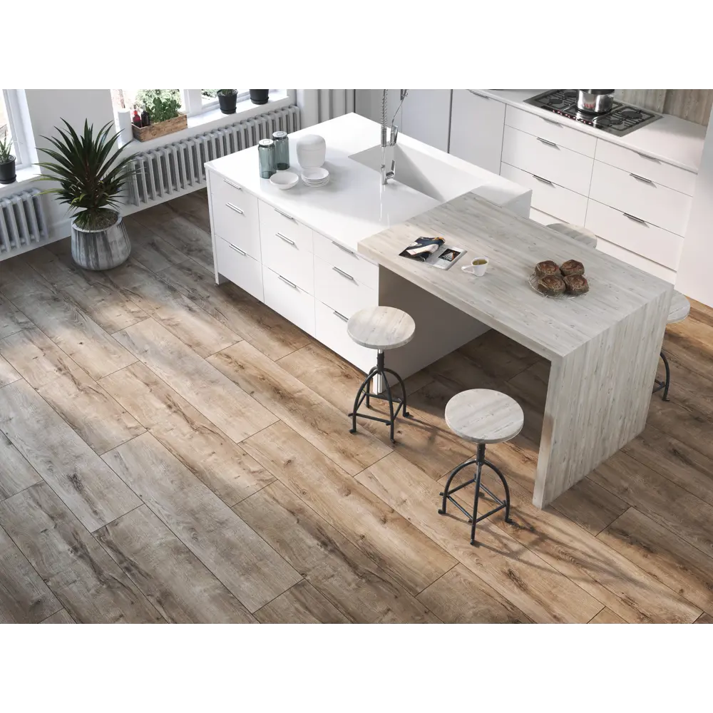 Ламинат «Дуб Марстон» 33 класс толщина 8 мм с фаской 2.176 м² Classen STLM-2140112 - Вид №6