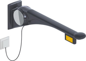 802.50.47160 Складная опорная рейка премиум-класса HEWI Stützen