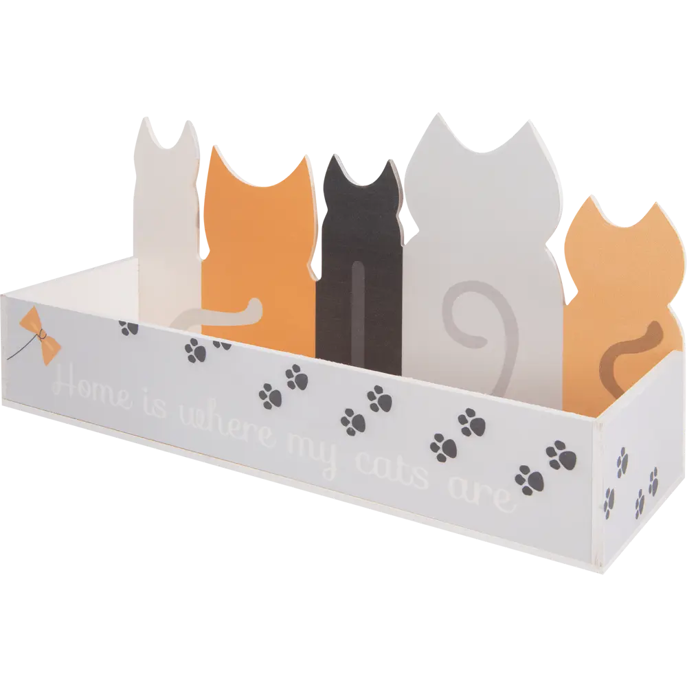 Ящик К1 Кошки деревянный Santreyd STLM-2187084