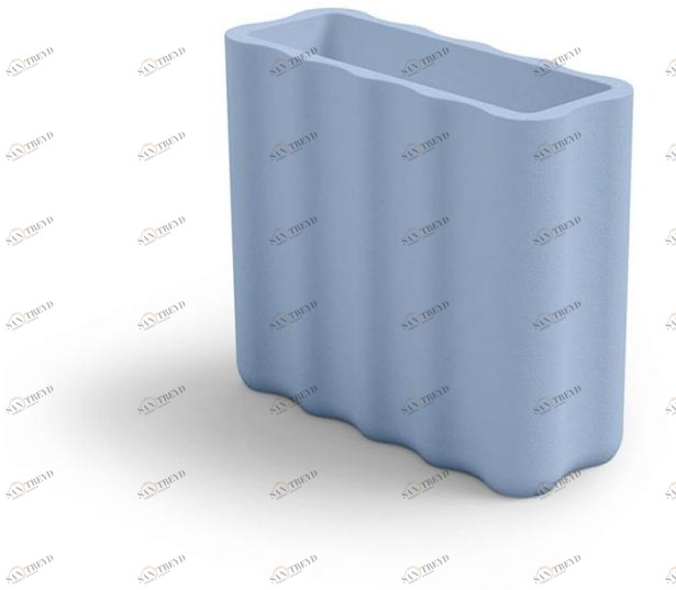 Lyxo Design Кашпо из полиэтилена прямоугольной формы  Fi308-cm0090 