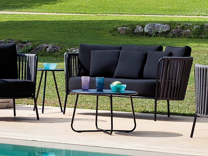 4-местный тканевый садовый диван Vermobil Daisy Rope ARCH-00151922 - Вид №4