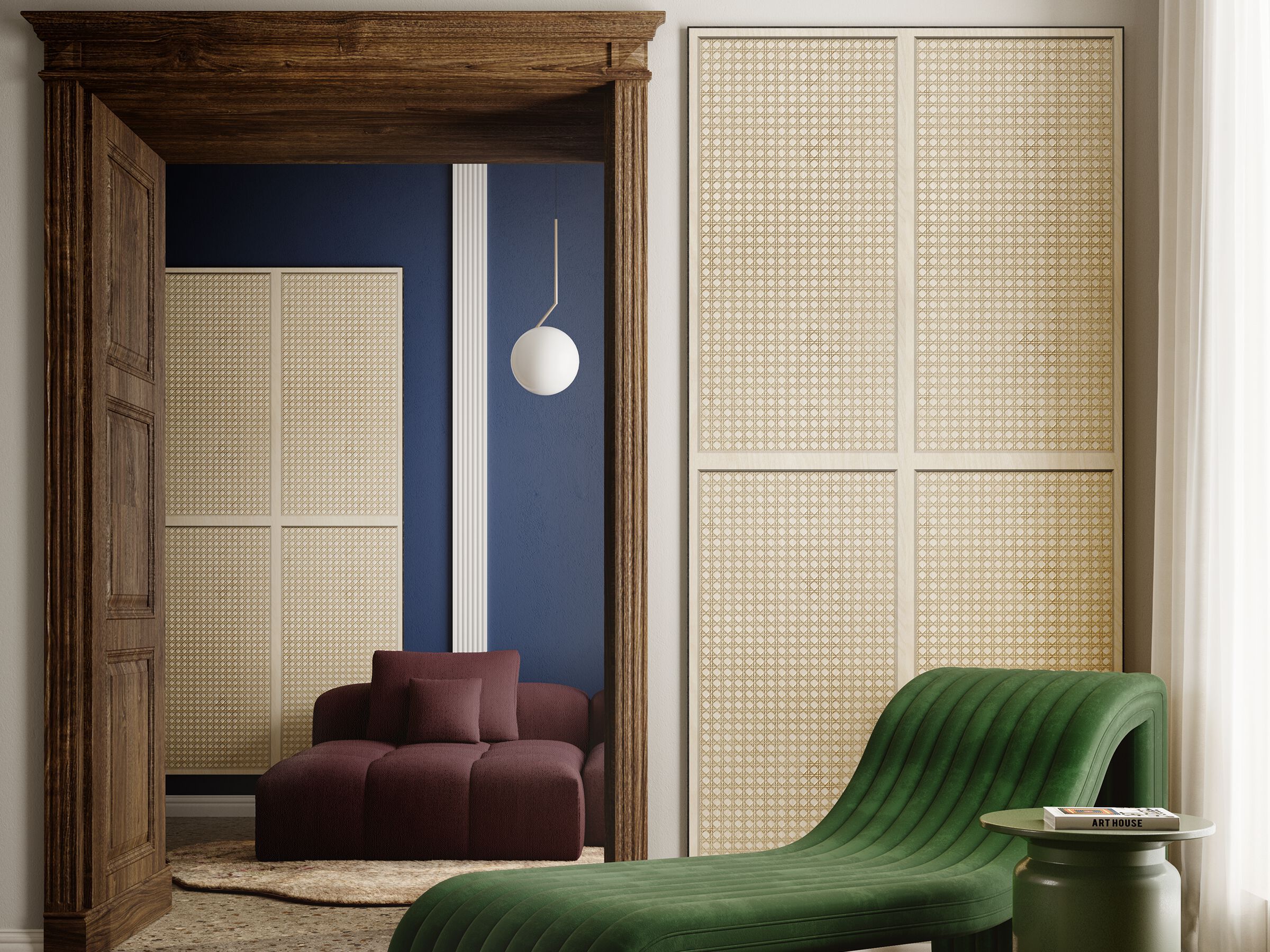 Декоративная панель Inkiostro Bianco белая бумага ARCH-00061941