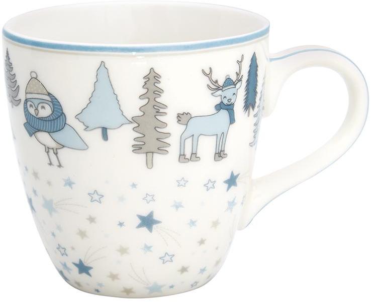 Детская кружка Forrest pale blue 200 мл Greengate STWKMUFOR2906