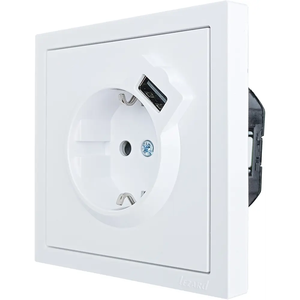 Розетка Lezard Zima с USB-портами для современного интерьера 89398367 STLM-1570802 - Вид №3