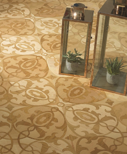 Quad4 Tifernoit Nives - клен и дуб Parquet - Вид №2