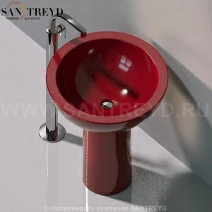 FN70L3011 Напольная раковина стоящая круглая Ceramica Flaminia Fonte