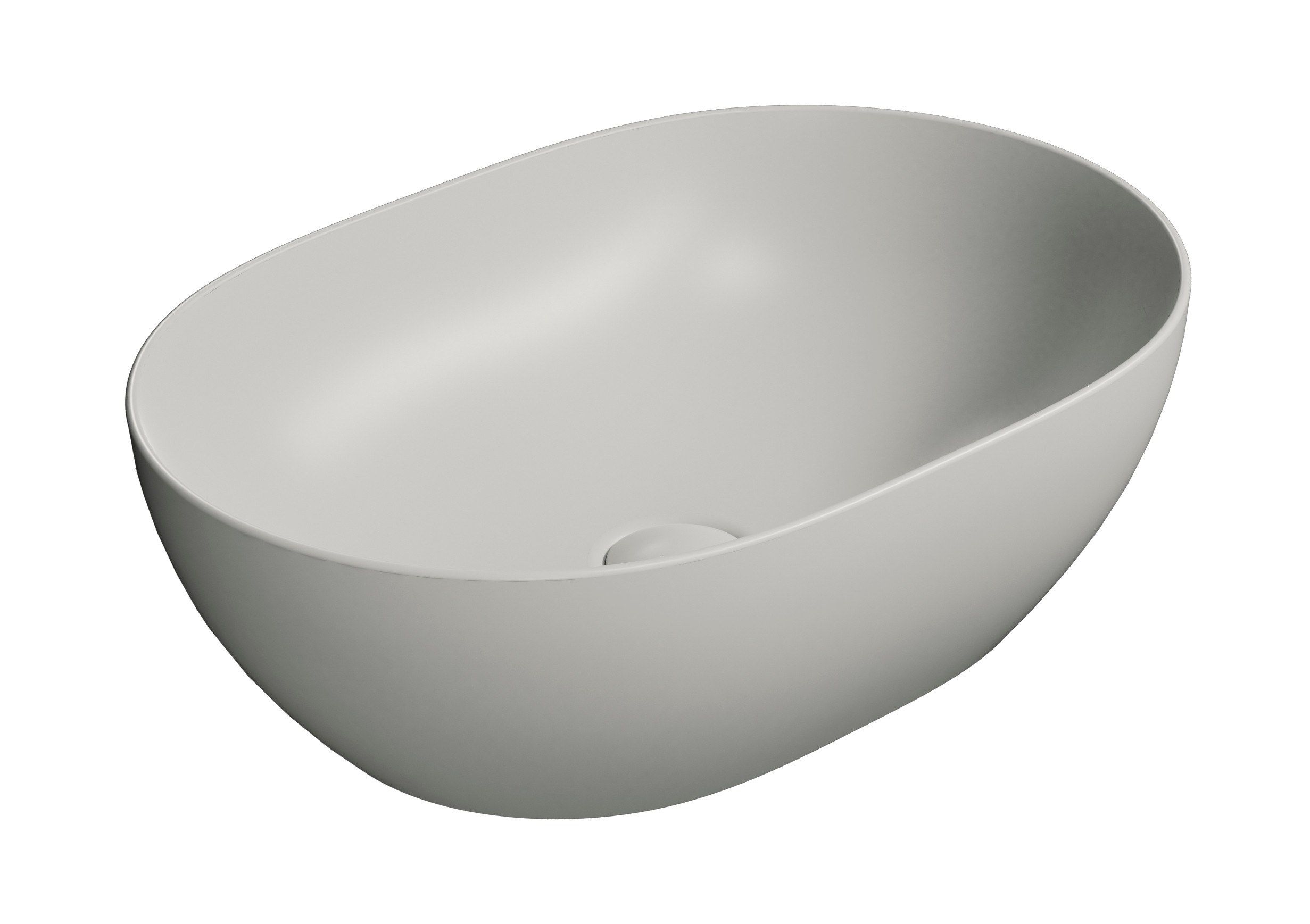 Овальный умывальник с одной столешницей GSI ceramica мода ARCH-00151106 - Вид №7