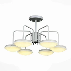 Потолочная светодиодная люстра ST Luce Pratico SLE120.502.06 ST LUCE PRATICO WHITE 109201 Белый