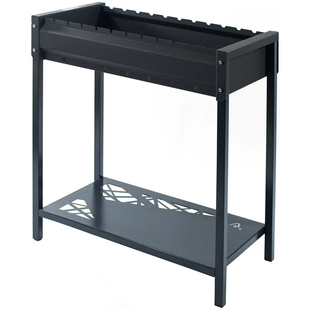 Мангал Дачный сезон Огонек О-60 66x38x80 см сталь черный Santreyd STLM-2038505 - Вид №1