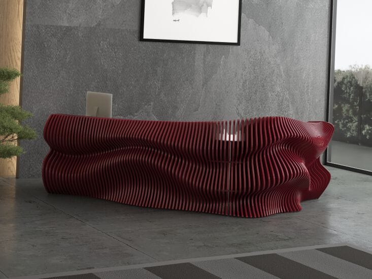 Стойка регистрации из фанеры MYWOODREAM ERTY ARCH-00129901 - Вид №3